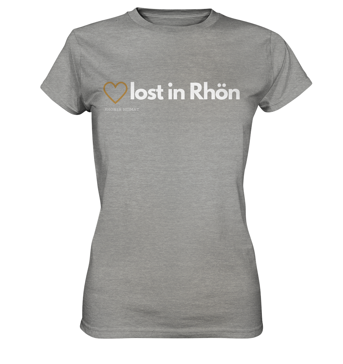 HEART LOST IN RHÖN - Ladies Premium Shirt